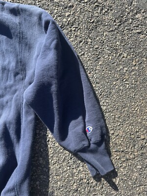 Vintage Champion Penn State Reverse Weave Men's XL Navy Sweatshirt