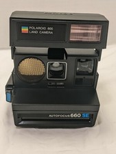 Vintage Polaroid Sun 660 Special Edit. Autofocus Instant Land Camera 600 Series