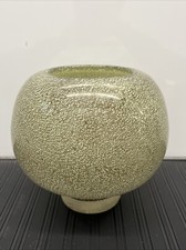 Glass Saia Vase by Creative Collection 6” Dia. x 5.5” H