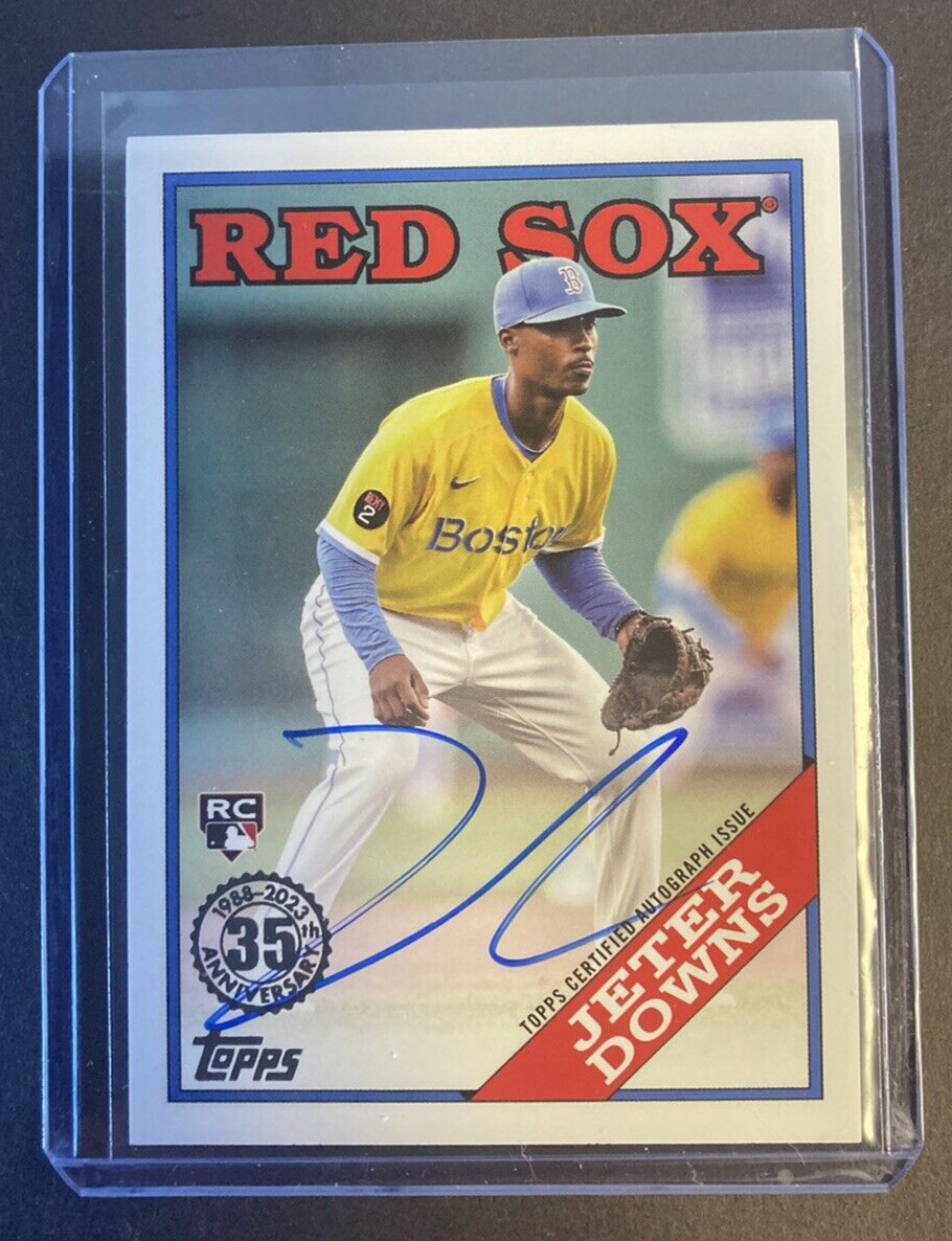 2023 Topps Update Jeter Downs Rookie 1988 Auto #88BA-JD