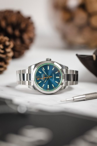 ROLEX Milgauss Z-Blue Dial ref 116400GV - Picture 6 of 13