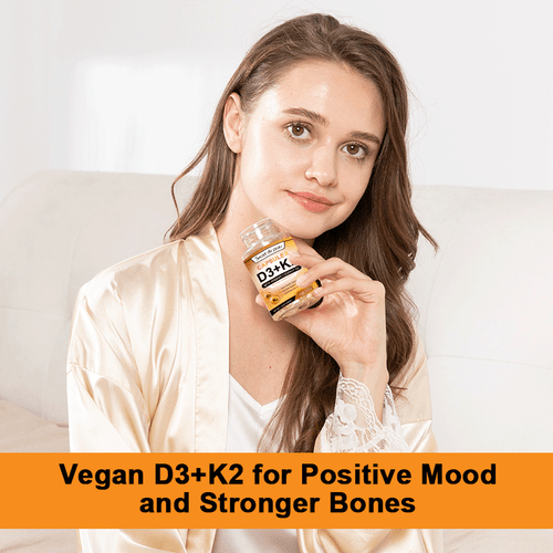 K2+D3-5000 Vitamin IU Supplement-120 Kapseln Mk7 Highly Immune Support Wellness - Imagen 6 de 8