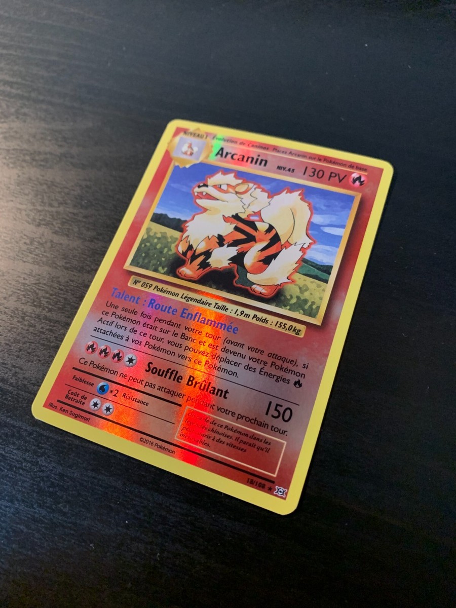 Coffret 10 Cartes Pokémon Françaises - Arcanin 028/182 Reverse - Série Écarlate Et Violet : Rivalités Destinées - 12