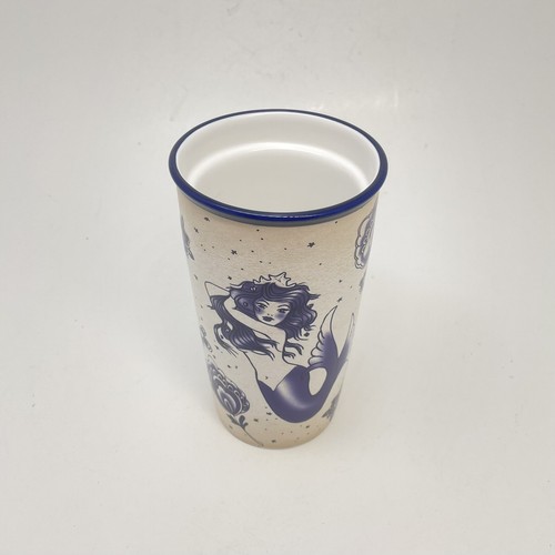 Starbucks Coffee Tattoo Blue Siren Mermaid Sailor Traveler Travel Tumbler 2016 - Bild 6 von 8