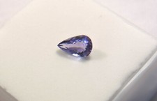 8 x 6 mm Pear Shape Cut Tanzanite Loose Gemstone - 0.55 CT