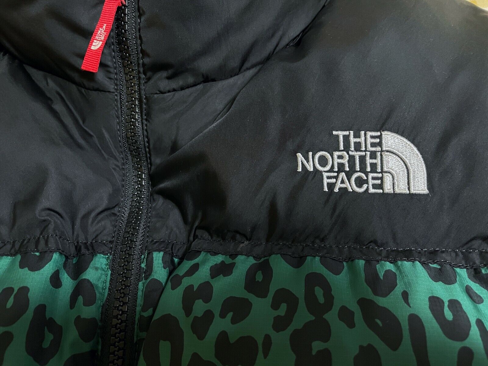 The North Face x Supreme Nuptse Jacket FW11 Collection TNF Puffer Green  Leopard