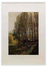Jones Hugh Bolton Maples In Spring A3 A4 Framed Print Picture