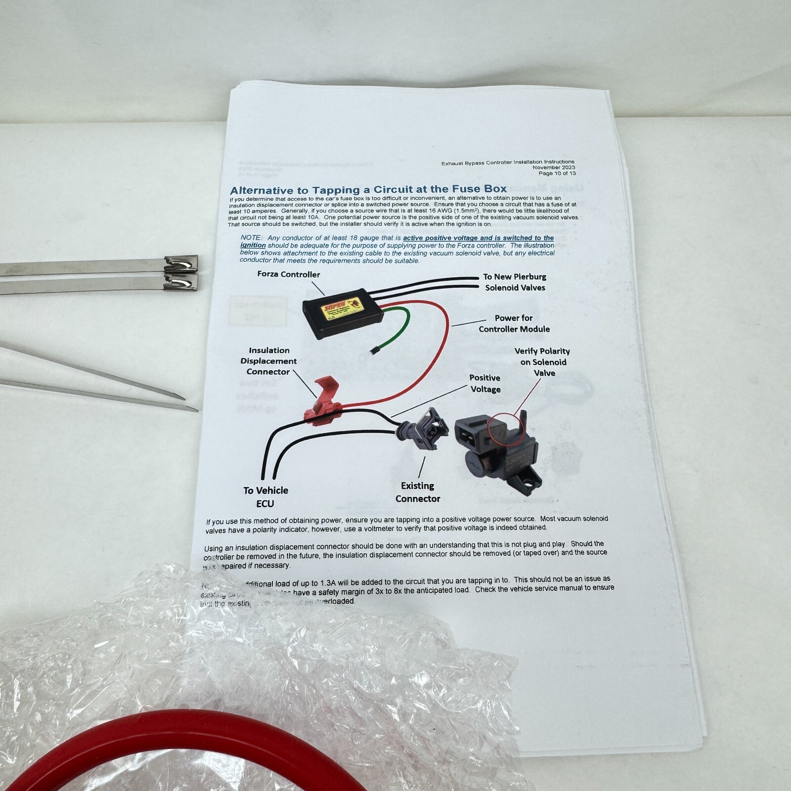 Forza Componenti Exhaust Bypass Valve Controller for Lamborghini Aventador SVJ