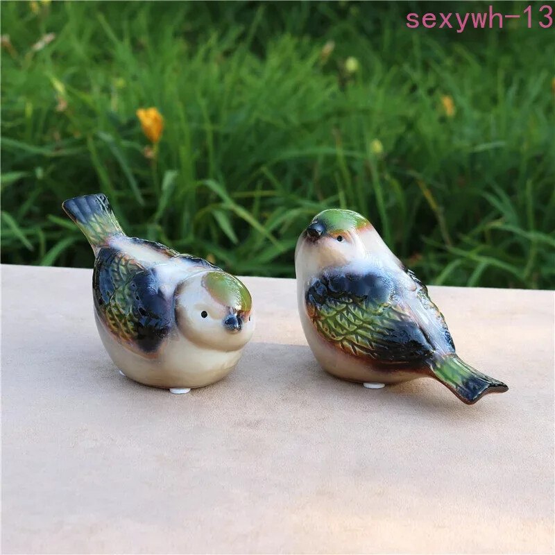 Porcelain Couple Bird Figurine Wedding Favors Valentine's Day Gift