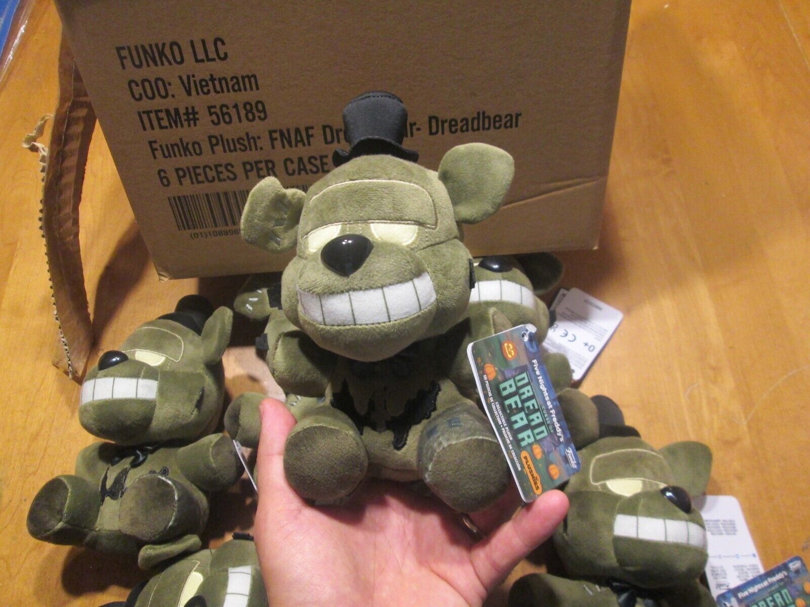 Funko Plush: Five Nights at Freddy's Curse of Dreadbear Box of 6