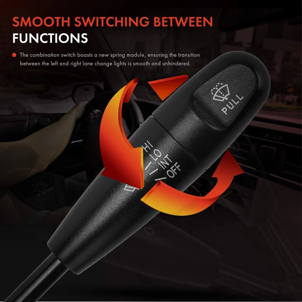 Interruptor limpador de para-brisa para Chevrolet Aveo 2004-2008 Aveo5 2006-2008 Pontiac G3 - Imagem 4 de 4