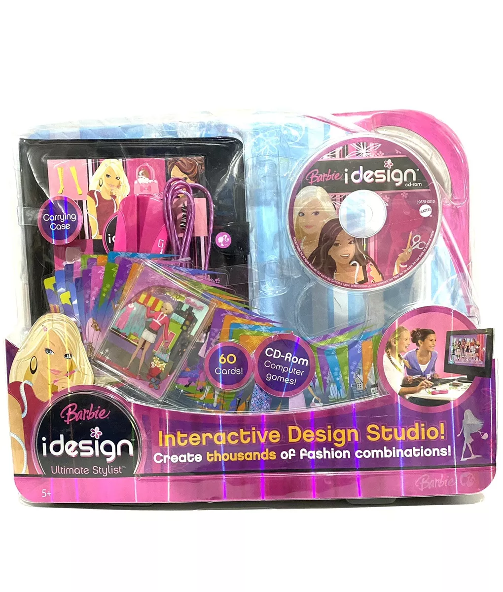 Barbie Idesign Estilista Virtual Mattel Fashionista - Loja Games n