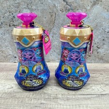 Lot Of 2 Magic Mixies Pixlings Amber The Dragon Pixling Doll Figure with Potion