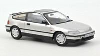 Modellauto Statisch Norev Honda Crx 1990 Silver Modellbau Massstab 1:18