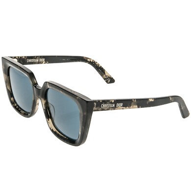 CHRISTIAN DIOR MIDNIGHT S1I Blue Gray Marble Sunglasses  display picture 3