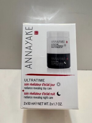 ANNAYAKE ULTRATIME RADIANCE NIGHT + DAY CARE  2 X 50 ML , 2 X 1.7 OZ NEW IN BOX