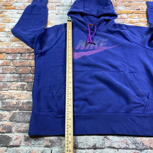 Nike Hoodie Erwachsene M Blau Pullover Sweatshirt Sport Outdoor Freizeit Herren - Bild 11 von 12