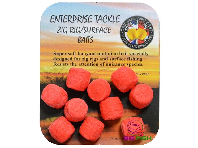 Enterprise Tackle Zig Rig Surface Imitation Baits Red/Yellow Carp - Main Image