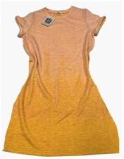 $230 We Norwegians Bauhaus Merino Wool Shift Dress NWT Sz XS,S,M,L Ombre S/S