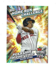 2024 Topps HR Challenge Pick A Game HRC-8 Rafael Devers Boston Red Sox
