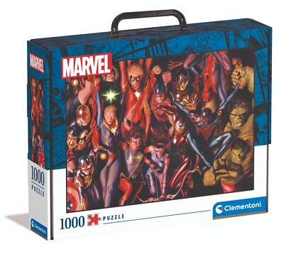 Clementoni 39675 Marvel 1000 Teile Brief Case Puzzle