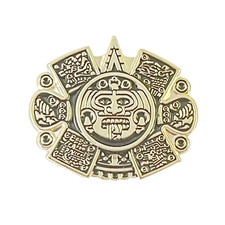 Mayan Aztec Mexican Pin Badge