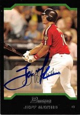 Jeff Mathis autographed baseball card (Anaheim Angels) 2004 Topps Bowman #BDP134