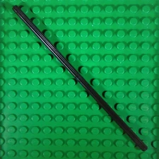 new LEGO Black Technic Axle 16L (5") design 50451, element no's 6043747, 6317564