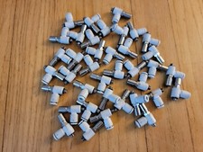 SMC AS1201F-M5-04D AS1201FM504D M4 / 5-32  right angle flow control SS white