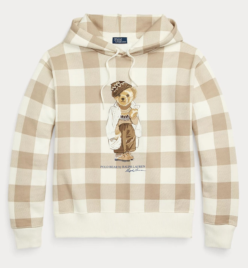 Polo Ralph Lauren Women's Polo Winter Bear Fleece Hoodie L