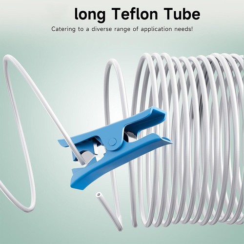 Teflonschlauch PTFE Schlauch Meterw. PTFE Tube 3D Drucker ID 2.5mm mit Schneider - Afbeelding 5 van 9