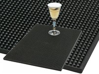 Barmatte 2 StüCk Groß Serviermatte GläSermatte Tropfmatte Abtropfmatte