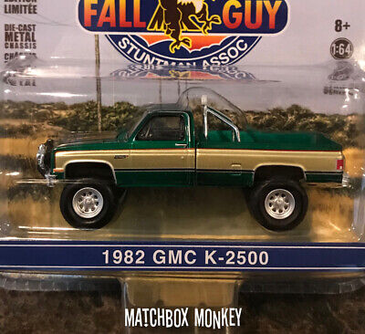 NG67 Greenlight Hollywood Fall Guy 1982 Gmc K-2500 Chase green 