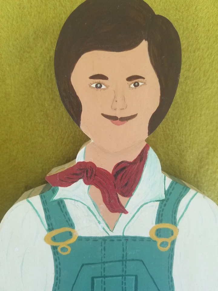 Arte de pared colgante vintage primitivo decoración del hogar de campo granja  Foto 3 de 4