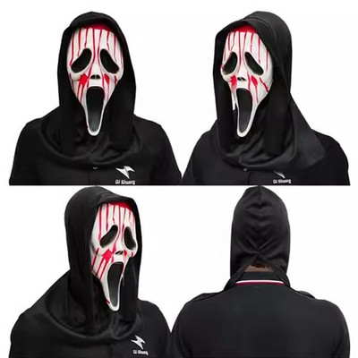 Fun World 25Th Anniversary Ghost Face Mask Scream Costume Accessory Halloween