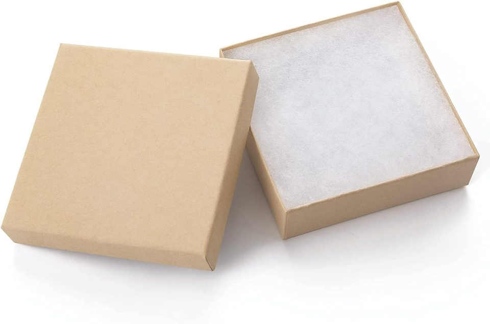 Jewelry Gift Boxes 20 Pack 3.5X3.5X1 Inch Cardboard Jewelry Boxes,Small