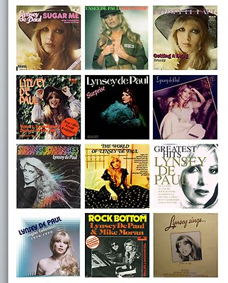 lynsey-de-paul-album-covers-set-of-12-flexible-thin-fridge-magnets-rip
