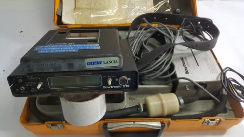 Tester Flowtronic 217 Fiat Lancia strumento per misurazione consumi auto d'epoca - Foto 15 di 24