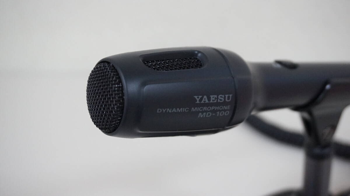 中古 八重洲マイク MD-200A8X YAESU デスクトップマイク MD-200A8X