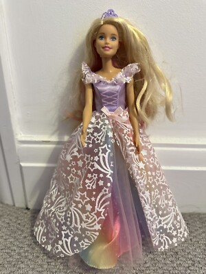 Barbie Dreamtopia Royal Ball Princess Doll Rainbow Dress Gown