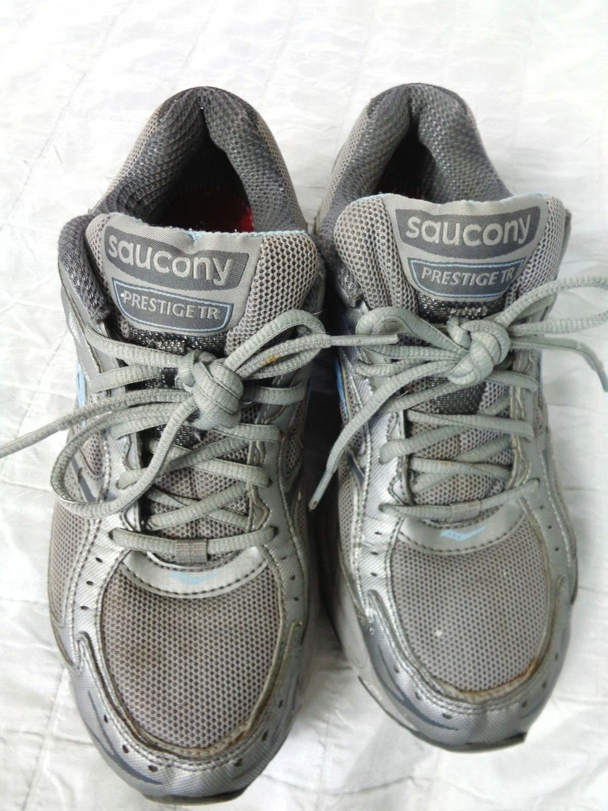 Scarpe da corsa Saucony Prestige TR donna taglia 8 5 grigio blu 15051 5