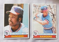 1979 Topps Texas Rangers Baseball Card Pick one