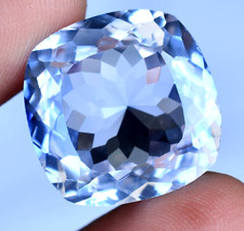 Natural Blue Sapphire 36.25 Ct FLAWLESS Certified Montana Treated Loose Gemstone