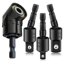105° Right Angle Drill Adaptor with 360° Fl...