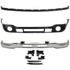Bumper Face Bars Front for GMC Sierra 3500 Classic 2500 HD 1500 Truck Heavy Duty