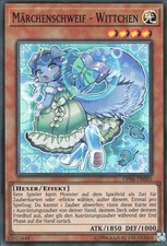 YuGiOh Märchenschweif - Wittchen OP06-DE005 Super Rare Excellent unl.