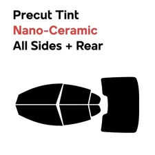 Precut Window Film Automotive Nano Ceramic Any % Tint for Volvo S60 2011-2018
