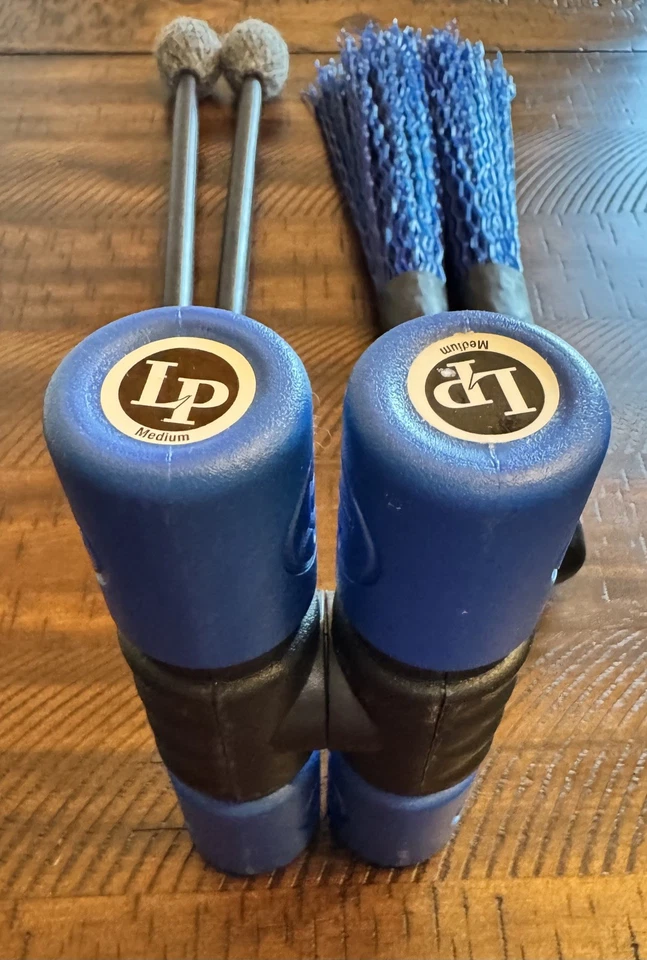 Coctelera LP de percusión + Father Brush Rock (2) + mazos platillo Zildjian (2) Foto 3 de 3