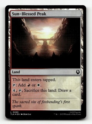 Sun-Blessed Peak 280 Foil L Avatar: The Last Airbender