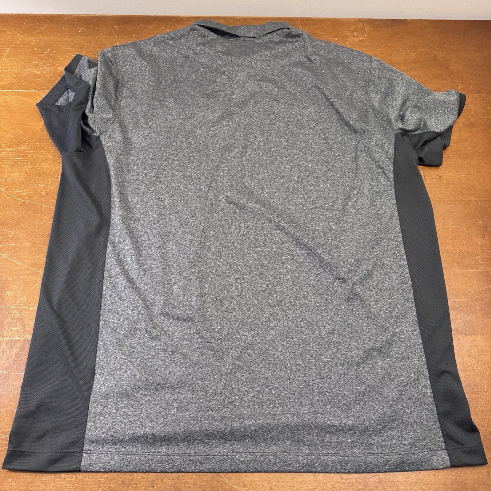 Ohio Bobcats Shirt Mens 2XL Gray Short Sleeve Polo Dri Fit Nike thumbnail 3